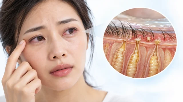 MGD: Meibomian gland dysfunction ต่อมน้ำตาทำงานผิดปกติ